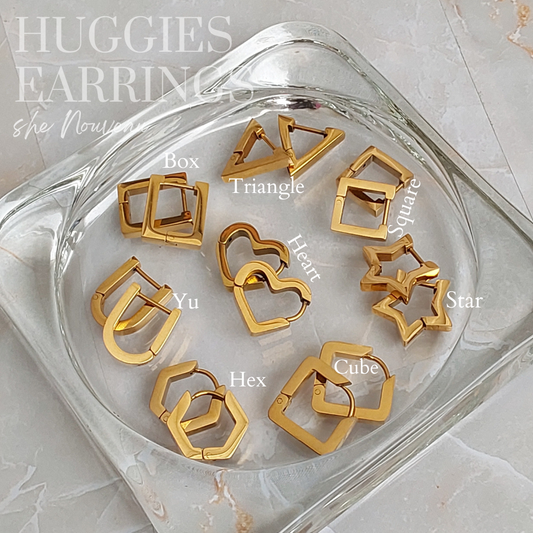 Huggies - Earrings